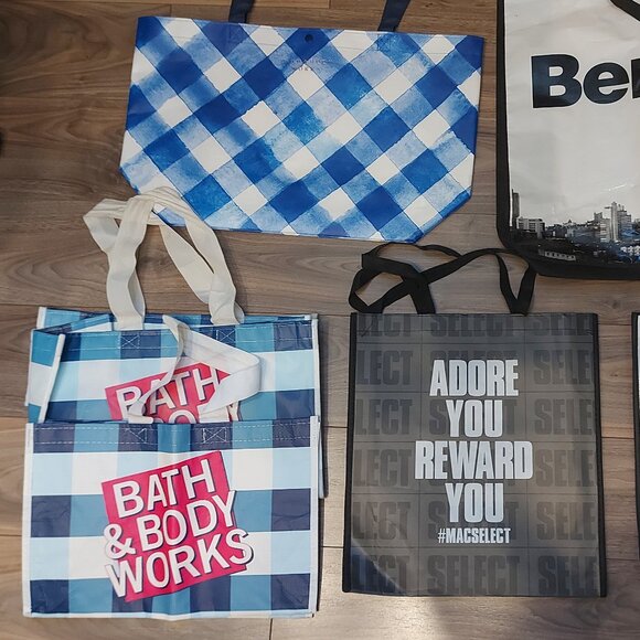 x6 Large/Medium Reusable Shopping Bags - Picture 2 of 5